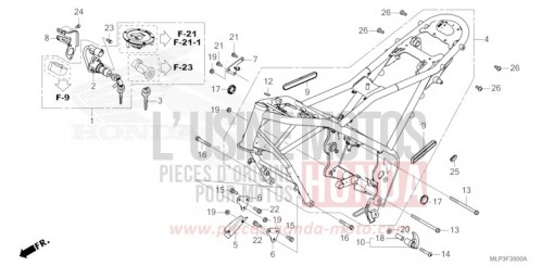 FRAME BODY CL500AS de 2025